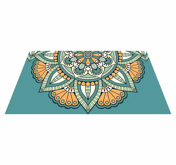 Vinylteppich Vintage Dekorativ schön geometrisch - TenStickers