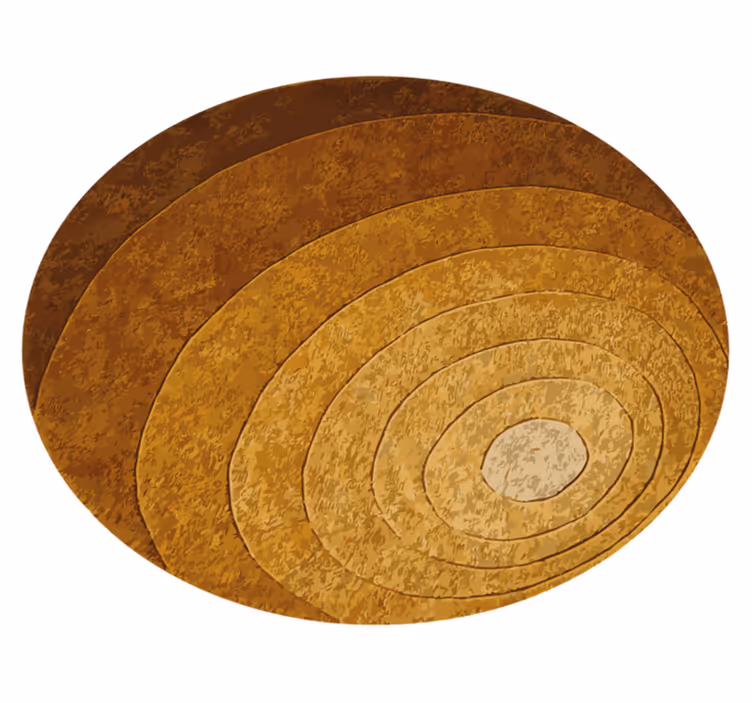 Vinylteppich holzoptik natur-schichten - TenStickers