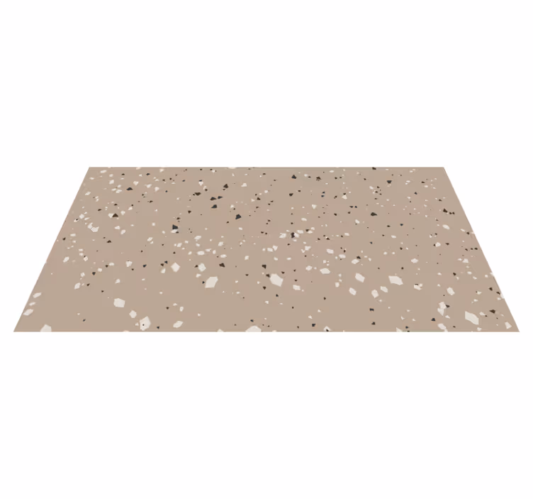 Vinylteppich Textur Beige terrazzo textur - TenStickers