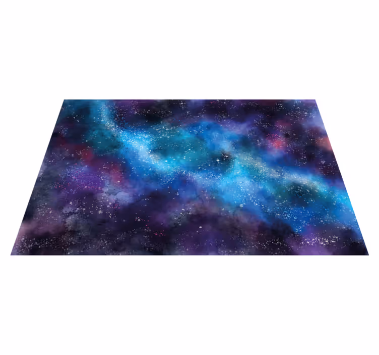 Vinyl Teppich Schlafzimmer kosmische fantasie - TenStickers
