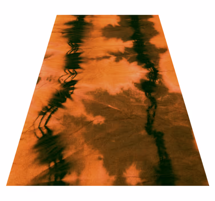 Vinyl teppich imitation buntes batikdesign - TenStickers