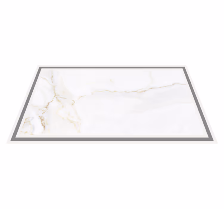Vinyl Teppich Marmor elegante weiße adern - TenStickers