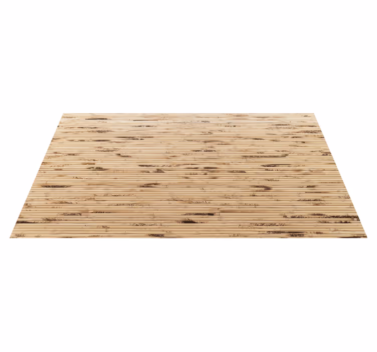 Vinylteppich Holzoptik natürlicher bambuseffekt - TenStickers