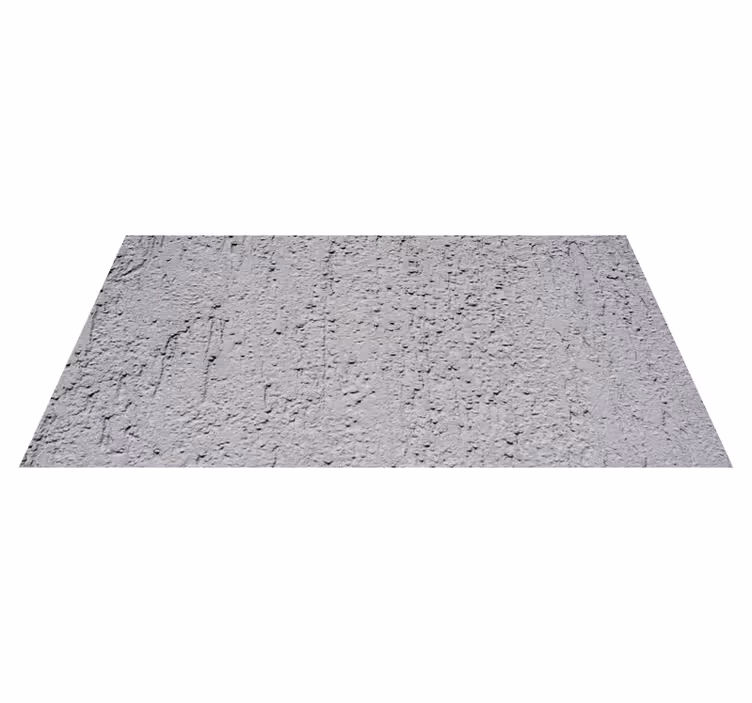 Vinyl Teppich Steinoptik strukturierter grauer beton - TenStickers