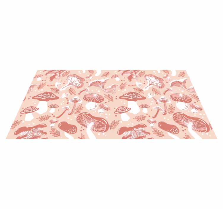 Vinyl Teppich Natur pilz-fantasie - TenStickers