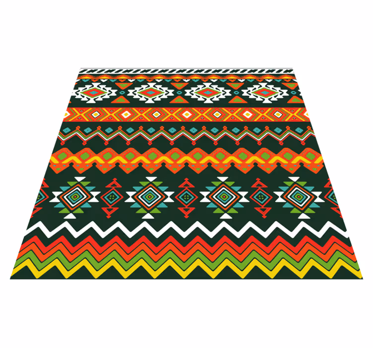 Vinyl Teppich ethnisch aztekisch inspiriertes design - TenStickers