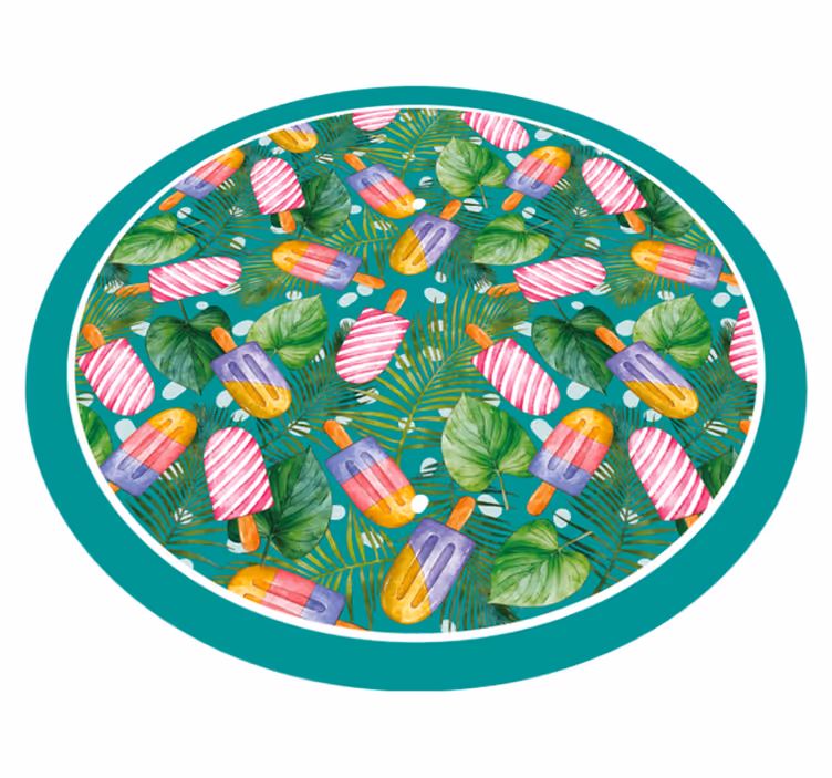 Vinylteppich kindlich sommereis - TenStickers