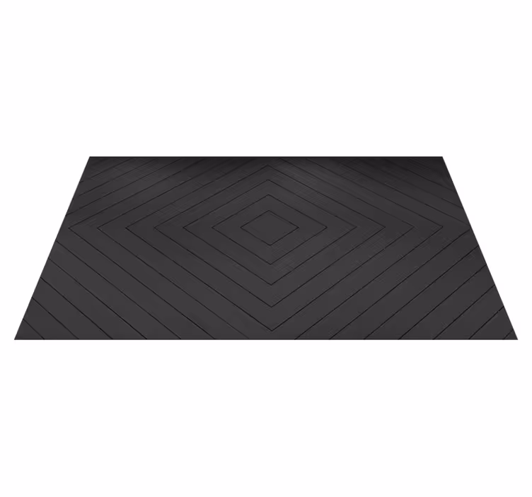 Vinyl Teppich modern boden mit rautenmuster - TenStickers