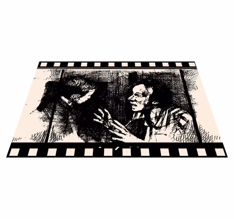 Vinyl Teppich Events filmszenenkunst - TenStickers