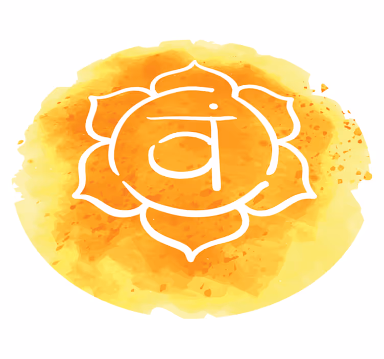 Vinyl Teppich Mandala strahlendes chakra-symbol - TenStickers
