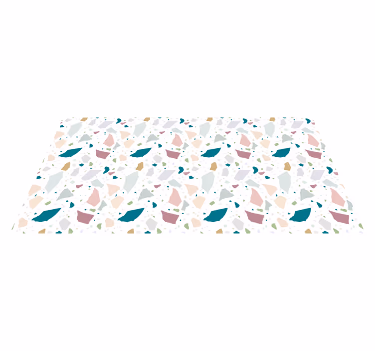 Vinyl Teppich geometrisch konzeptionelle figuren - TenStickers