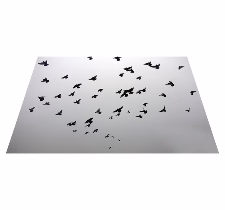 Vinylteppich kindlich fliegende vögel muster - TenStickers