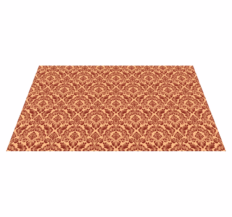 Vinyl Teppich Vintage barock muster eleganz - TenStickers
