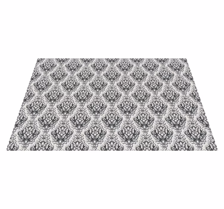 Vinyl Teppich Vintage barockes fliesenmuster - TenStickers