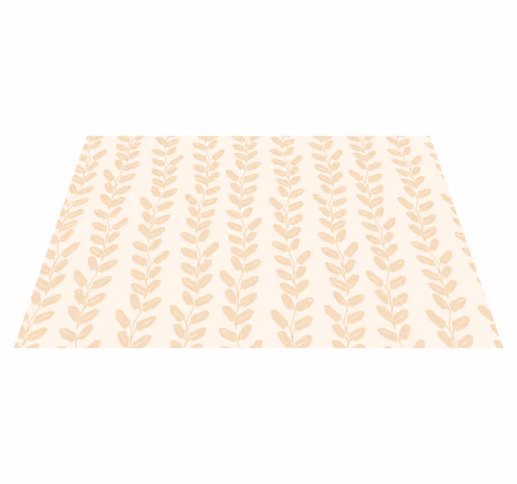 Vinyl Teppich Blumen botanisches muster - TenStickers