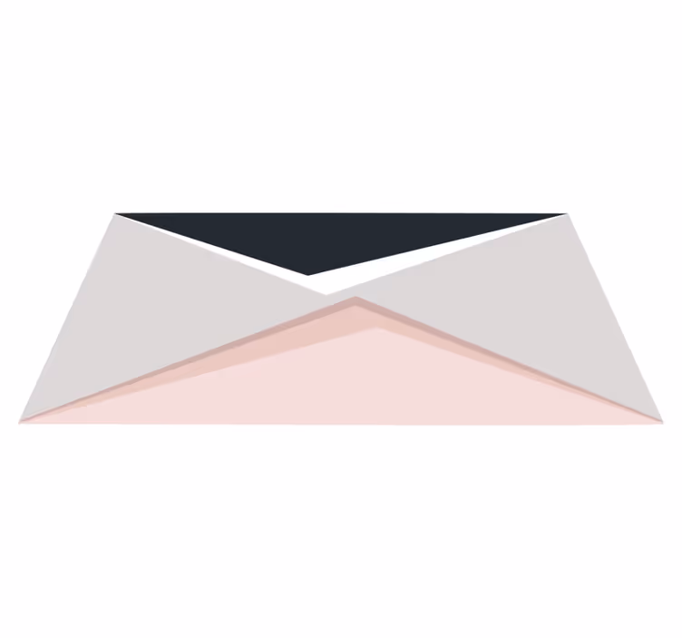 Vinyl Teppich geometrisch geometrische formen - TenStickers