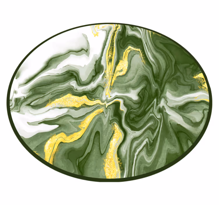 Vinyl Teppich Marmor marmorierte eleganz - TenStickers