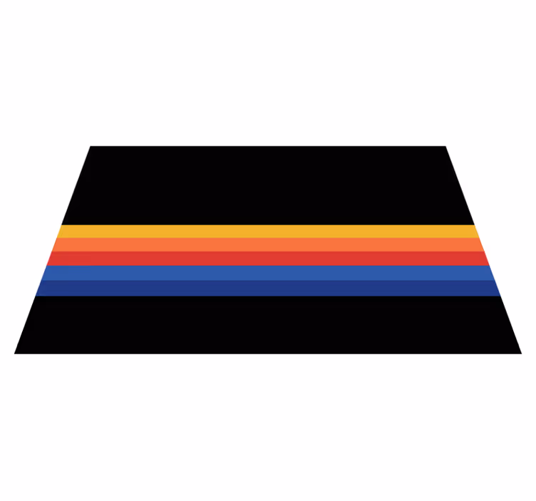 Vinylteppich Streifen minimalist Striped Accent - TenStickers
