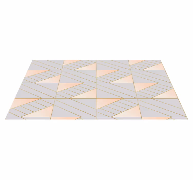 Vinylteppich geometrisch geometrisches Muster - TenStickers