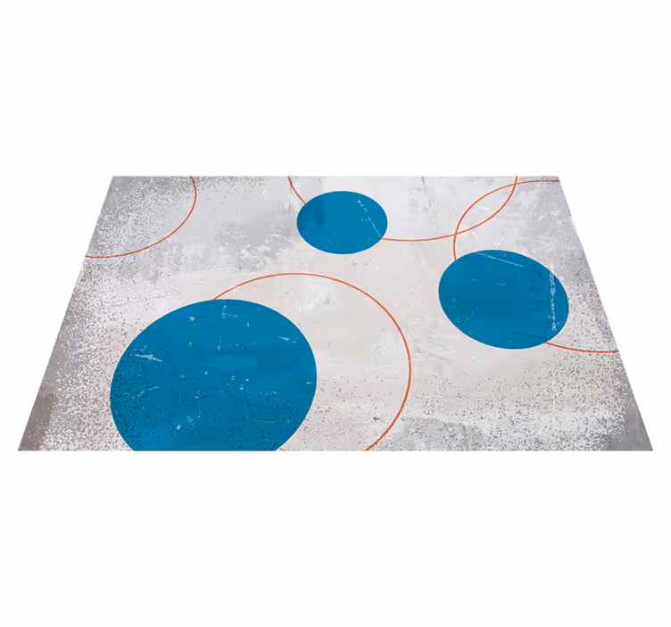 Vinylteppich geometrisch Brutalismus-design - TenStickers