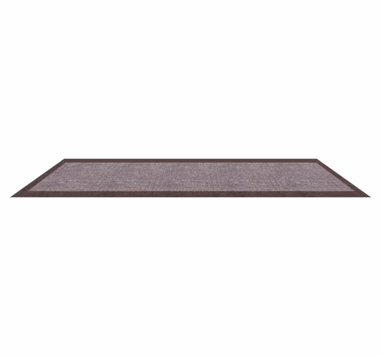 Vinylteppich modern Schlichtes Design mit rahmen - TenStickers