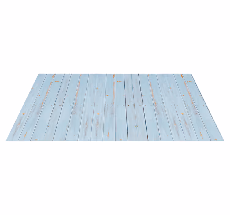 Vinylteppich Holzoptik Blaue holzstruktur - TenStickers