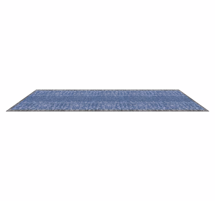 Vinylteppich Retro Blaues vintage-muster - TenStickers