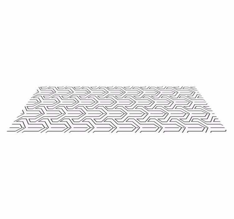 Vinylteppich geometrisch geometrisches Muster - TenStickers