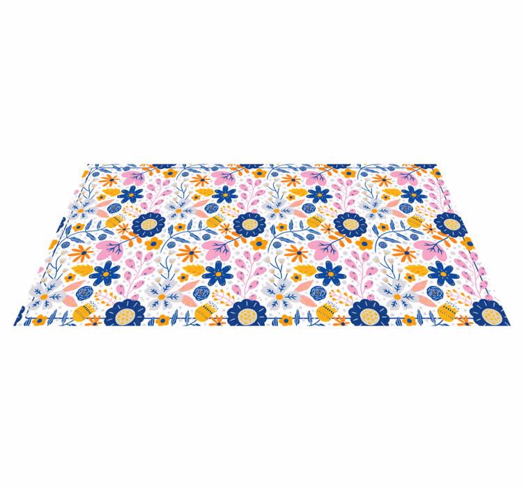 Vinylteppich Natur frühlingsblumenzeit - TenStickers