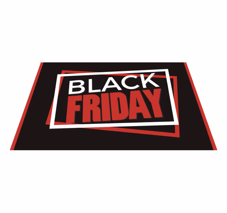 Vinylteppich schwarz schwarzer Freitag-Angebot! Genießen Sie eine - TenStickers