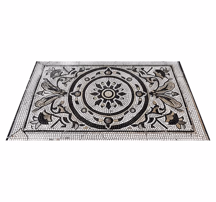 Vinylteppich Esszimmer jugendstil-design - TenStickers