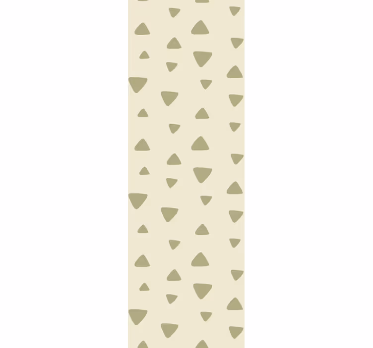 Tapete dreiecke schlichtes beiges muster - TenStickers