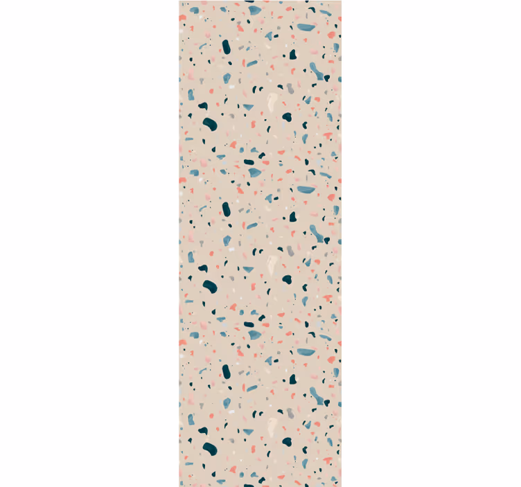 Muster Tapete beiges terrazzo-motiv - TenStickers
