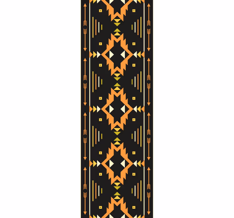 Tapete geometrische Muster symmetrisches musterdesign - TenStickers