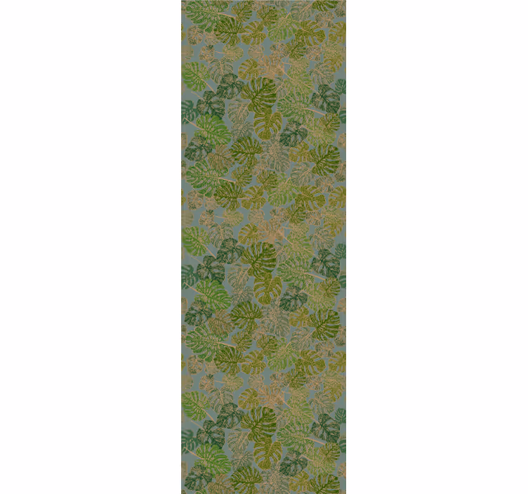 Tapete Blätter monstera-grün-motiv - TenStickers