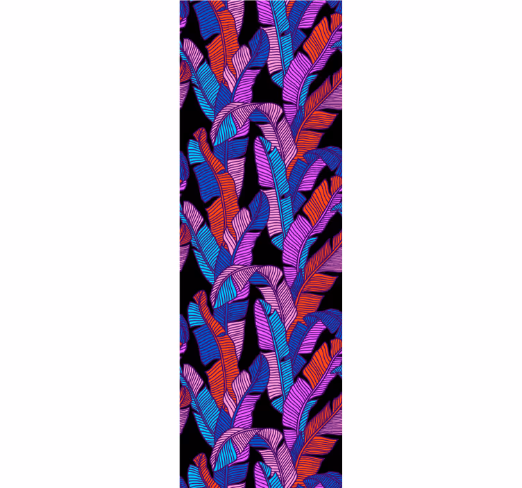 Tapete florale Ornamente großes lebendiges motiv - TenStickers