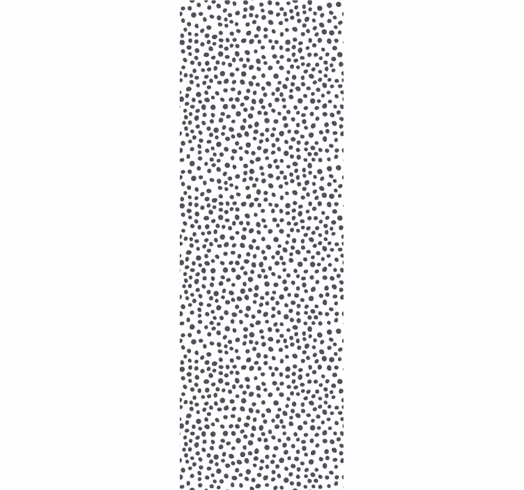 Tapete Kreise elegantes schwarz-weißes motiv - TenStickers