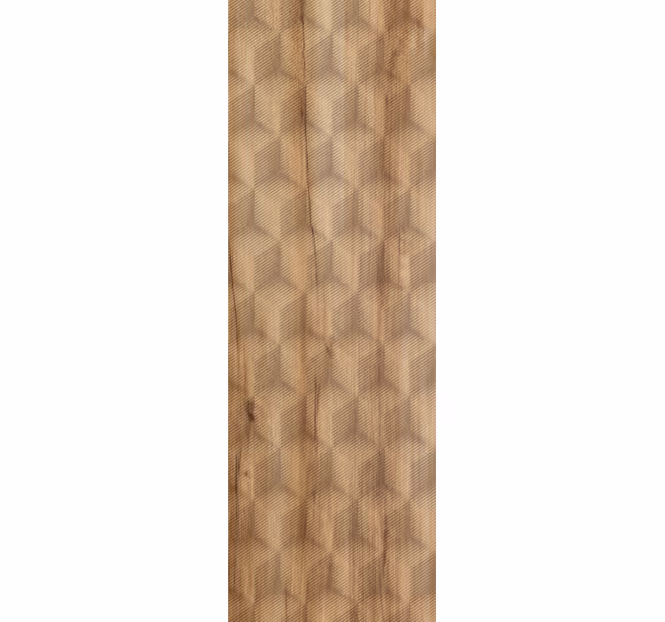 Tapete Textur 3d-würfelmotiv - TenStickers