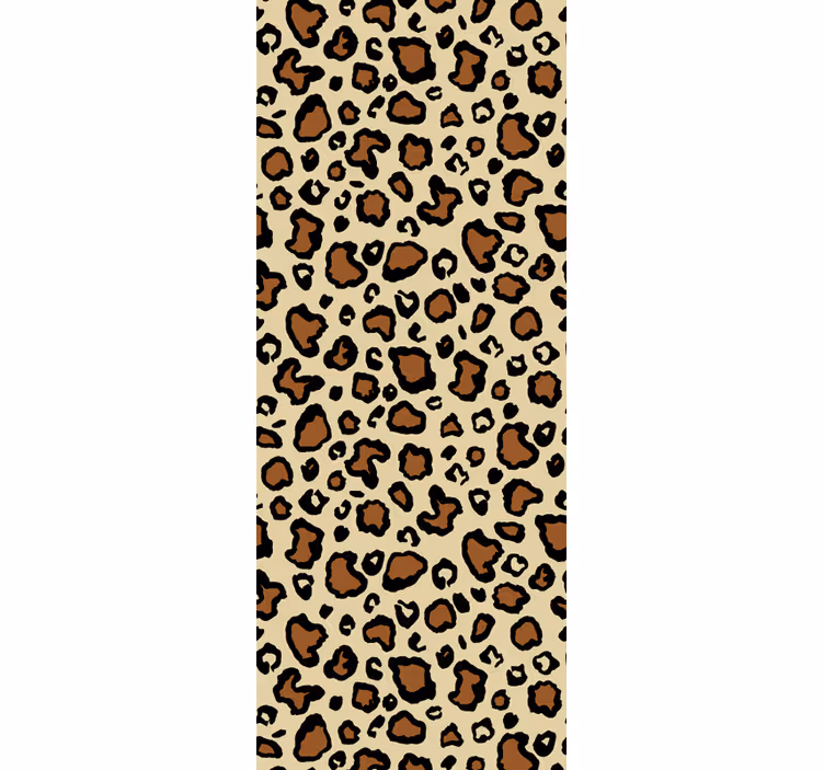 Tapete Leopard typisches motiv - TenStickers