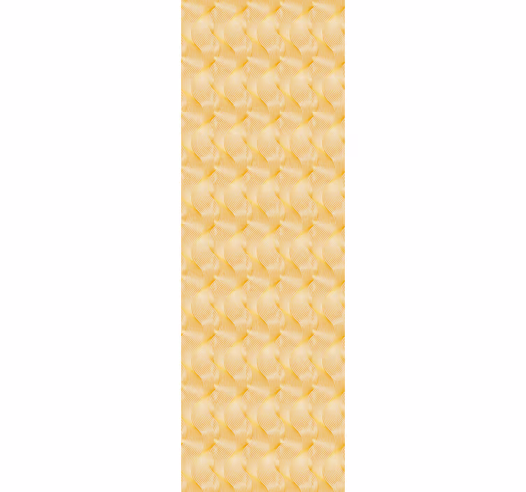 Muster tapete mit elegantem geschwungenem muster - TenStickers