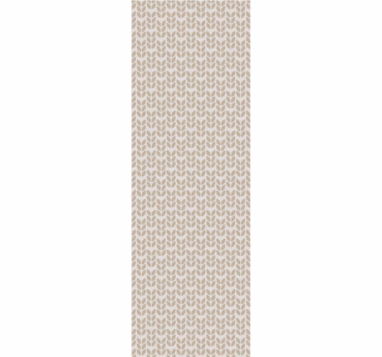 Muster Tapete blatt-inspiriertes motiv - TenStickers