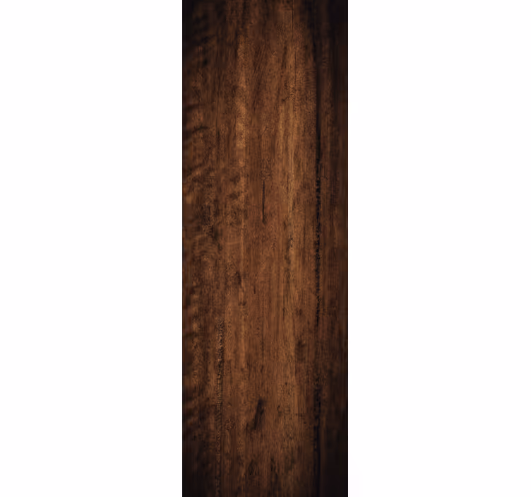 Tapete Home Office dunkle holzstruktur - TenStickers