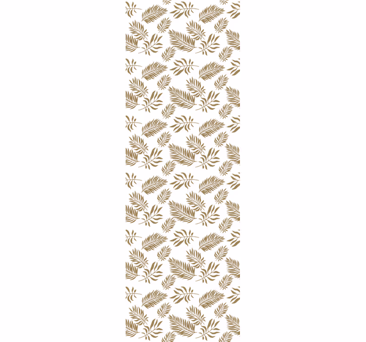 Tapete florale Ornamente tropisches grünarrangement - TenStickers