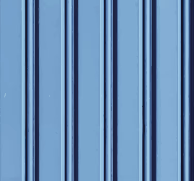 Muster tapete mit vertikalen blauen streifen - TenStickers