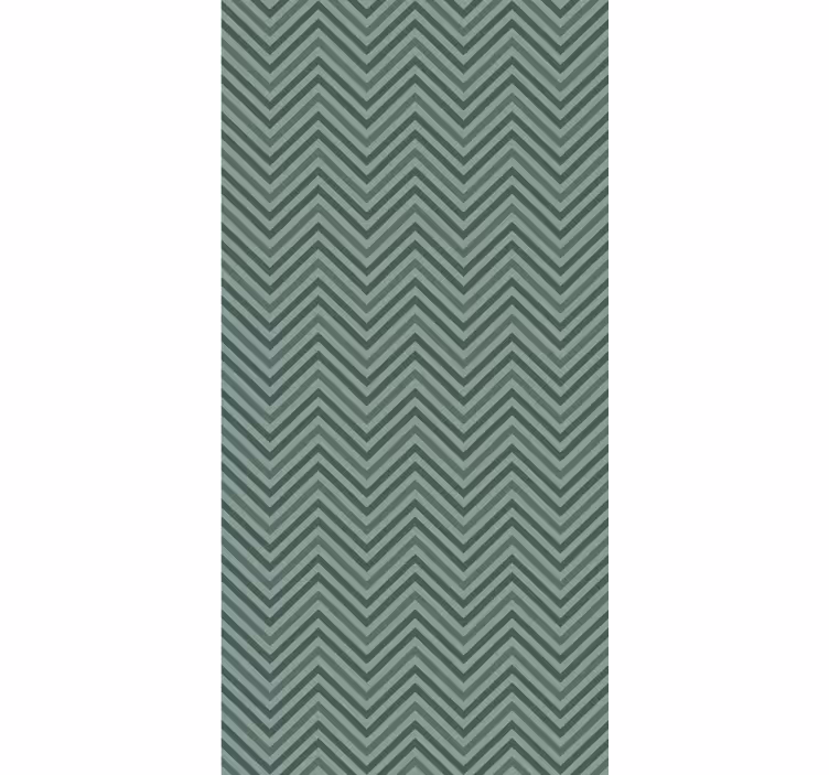 Tapete geometrische Muster chevron-zickzack-textur - TenStickers