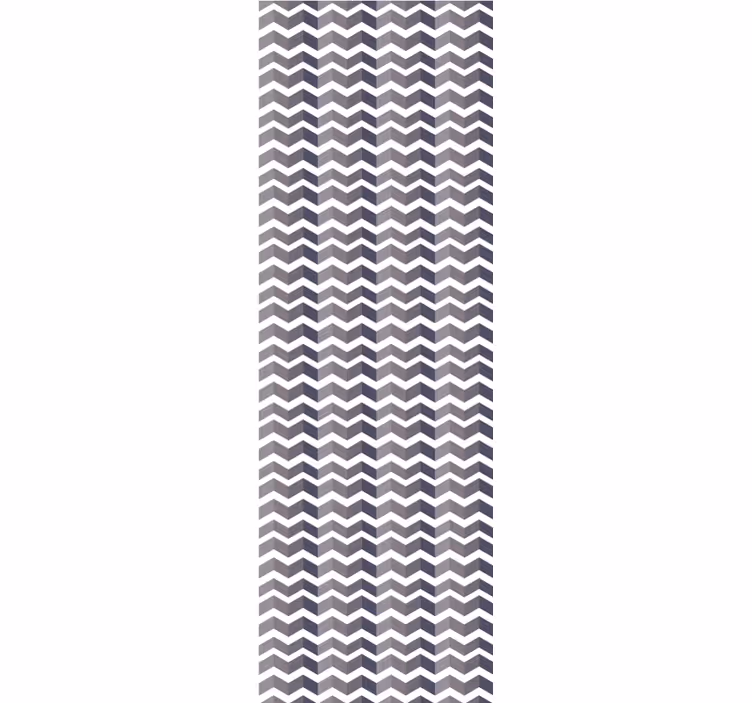 Tapete geometrische Muster chevron-formen - TenStickers