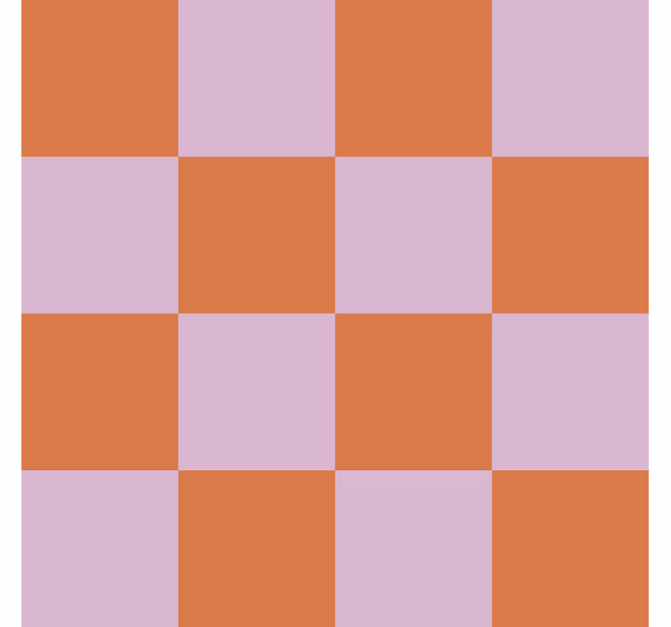 Fliesen Tapete orangetöne-motiv - TenStickers