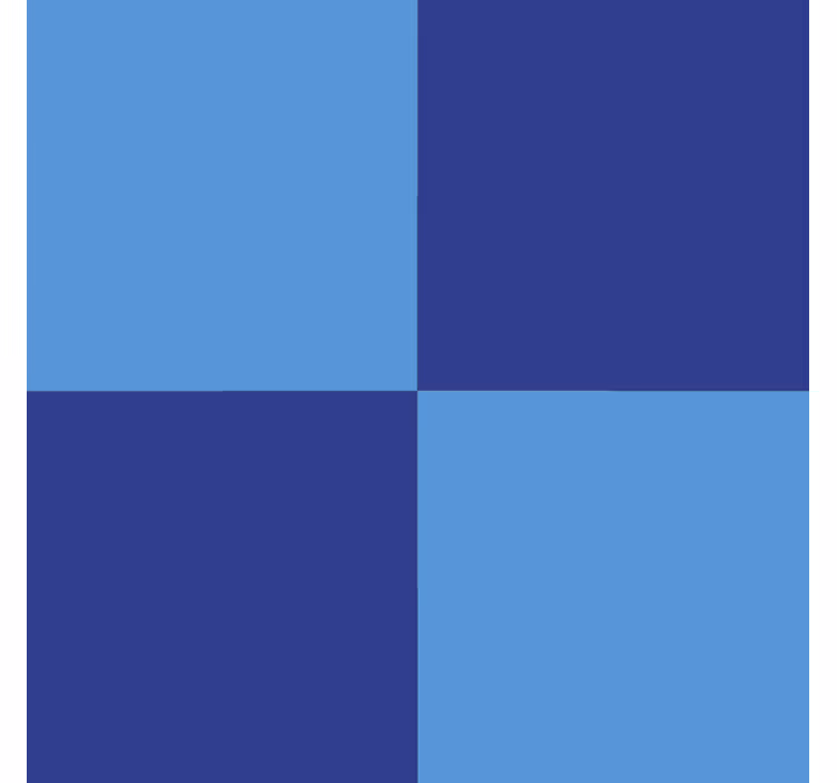 Fliesen Tapete dunkles und blaues motiv - TenStickers