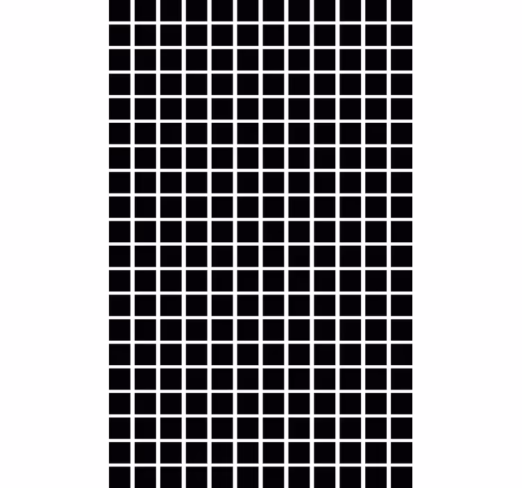 Tapete geometrische muster graue quadrate skala - TenStickers