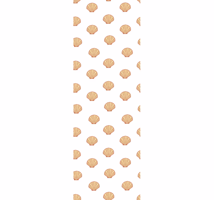Tapete natur muschel inspiration - TenStickers